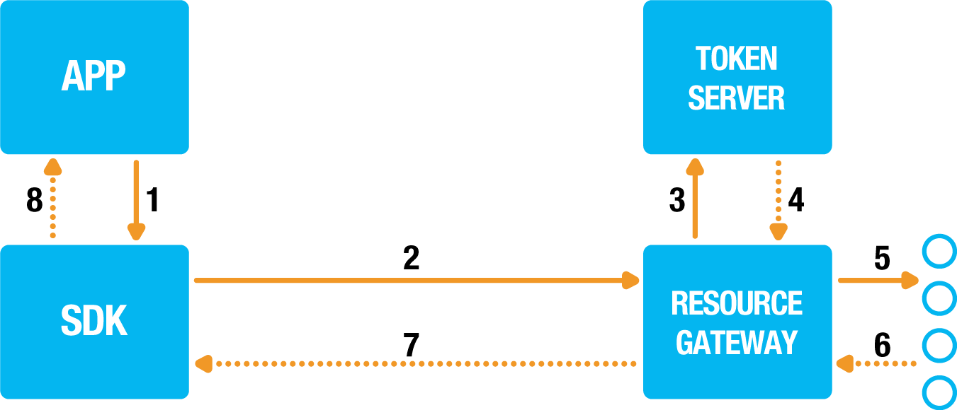 Secured resource access