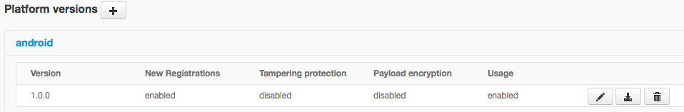 Downloading configuration from the Token Server